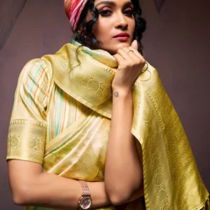 Handloom Harmony Soft Silk Saree with Elegant Weaving