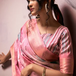 Handloom Harmony Soft Silk Saree with Elegant Weaving