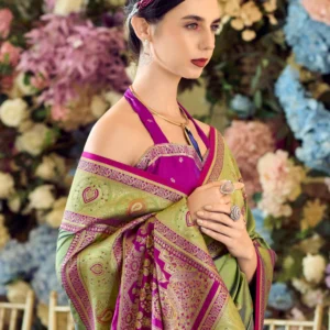 Pure Soft Banarasi Silk Saree A Royal Drape of Tradition