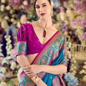 Pure Soft Banarasi Silk Saree A Royal Drape of Tradition
