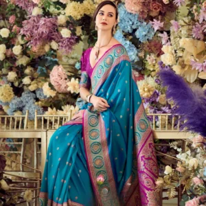 Pure Soft Banarasi Silk Saree A Royal Drape of Tradition