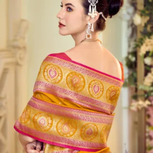 Pure Soft Banarasi Silk Saree A Royal Drape of Tradition