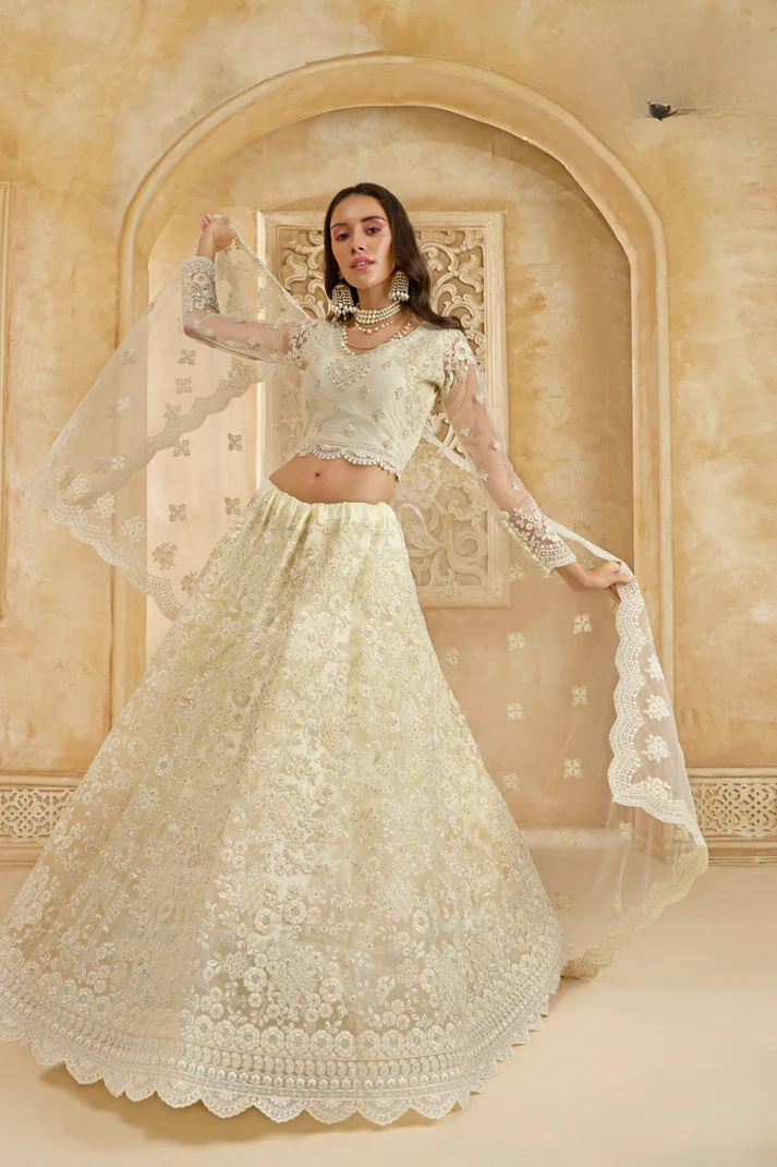 Radiant Designer Lehenga Choli For Weddings - Image 24