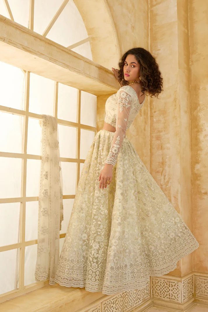 Radiant Designer Lehenga Choli For Weddings - Image 4