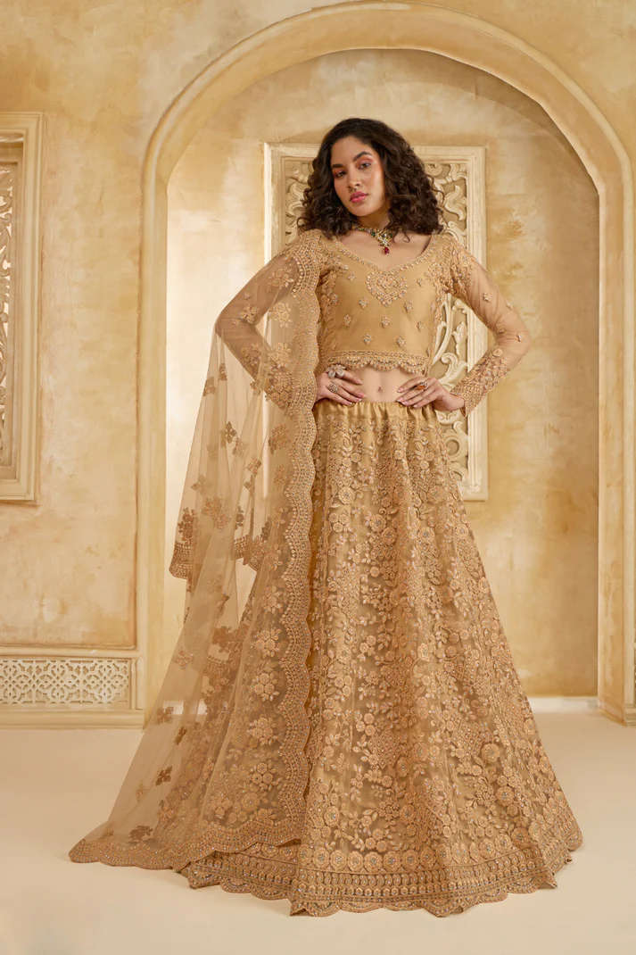 Radiant Designer Lehenga Choli For Weddings - Image 17