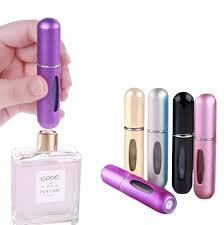 8ml Mini Portable Refillable Aluminum Atomizer Perfume Refill Spray Bottle - 1 Piece