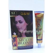 G&W Multi Blond Hair Color 120ML