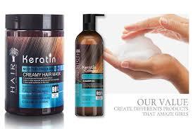 Keratin Shampoo and Treatment Combo (900ml+1000ml)