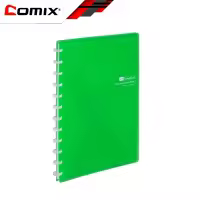 Multi Color Simplus A4 Refillable Clear Book 20 Pocket