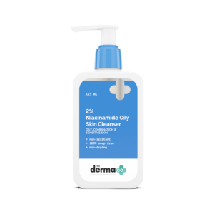 The derma co 2%  NIACINAMIDE OILY SKIN CLEANSER
