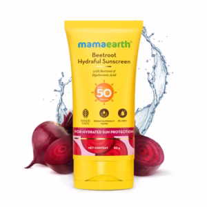 MAMAEARTH BEETROOT HYDRAFUL SUNSCREEN 50 G