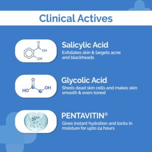 The derma co 1% SALICYLIC ACID DAILY E BW
