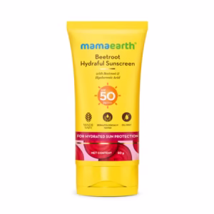 MAMAEARTH BEETROOT HYDRAFUL SUNSCREEN 50 G