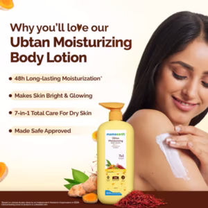 Mama earth Ubtan Moisturizing Body Lotion 400 ml