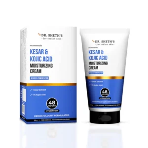 "Dr. Sheth’s Kesar & Kojic Acid Moisturizing Cream 50gm "