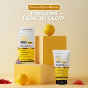 Dr. Sheth’s Kesar & Kojic Acid Sunscreen - 50 gm