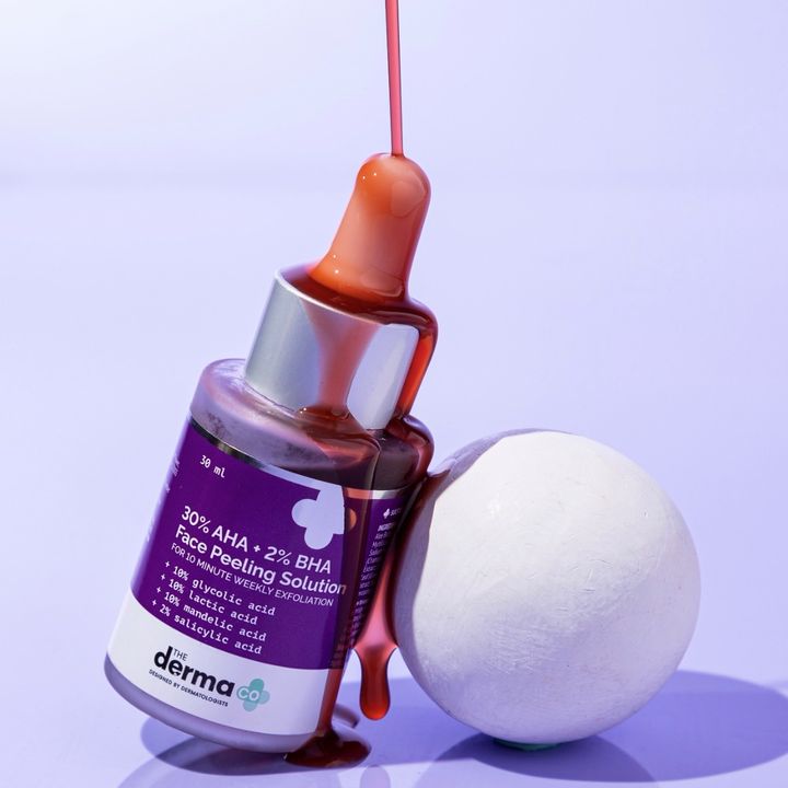 THE DERMA CO 30% AHA +2% BHA PEELING SOLUTION 30ML - Image 2