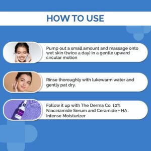 The derma co 3% NIACINAMIDE FOAMING FACE WASH