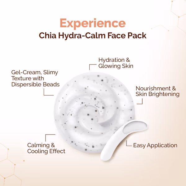 Mamaearth Chia Hydra Calm Face Pack 200 g - Image 7
