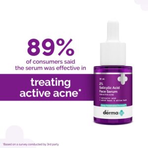 The derma co 2% SALICYLIC ACID SERUM 30ML