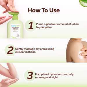 Mamaearth Aloe Refresh Hydrating Body Lotion 400ml
