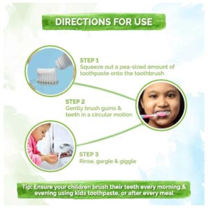 MAMAEARTH 100% NATURAL BERRY BLAST TOOTHPASTE FOR KIDS 50 GM-Best For Baby