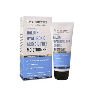 Dr. Sheth’s Haldi & Hyaluronic Acid Oil-Free Moisturizer - 50g