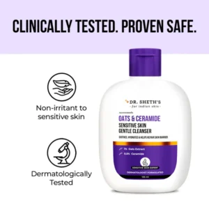 Dr. sheths Oats & Ceramide Sensitive Skin Cleanser - 125ml