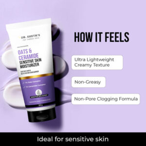 Dr. Sheth’s Oats & Ceramide Sensitive Skin Moisturizer - 100g