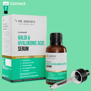 Dr. Sheth’s Haldi & Hyaluronic Acid Serum - 30ml
