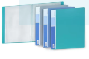 A4 Size Clear Book File 40 Pocket To Keep Documents Single Pc