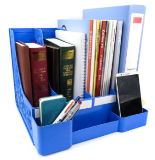 Comix 4 Layer Magazine Holder With Front 3 Drawer Model B2034