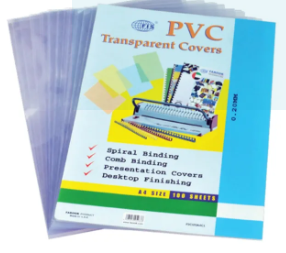 Binding Sheet/ Plastic Binding Sheet A3 Size 100 Sheets Packet