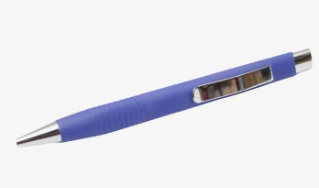 Black Color Radius Metal Pen (Black Ink)