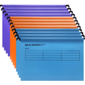 Sumiran Stationery Hanger File/Suspension Files ( Hauji Fc Size 12 Pcs Set)