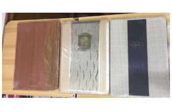 Sumiran Stationery Menu Book A4 Size 6 Pocket Use for Restaurant, Cafe, Hotels