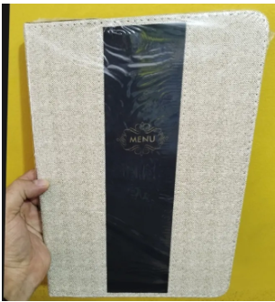 Sumiran Stationery Menu Book A4 Size 6 Pocket Use for Restaurant, Cafe, Hotels - Image 4