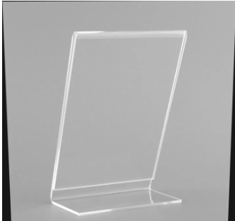 Hauji A6 Pvc Transparent Paper /QR Holder To Display Document On Table - Image 4
