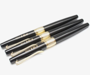 Black Color Wing Sung Galg Pen | Fancy Fountain Pen Set of 3