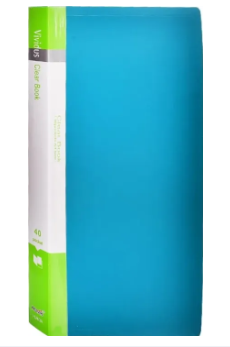 40 Pocket A3 Size Multicoloured Clear Book File To Keep Documents Separately - Image 5