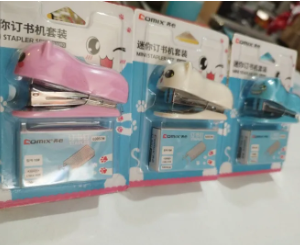Comix Mini Stapler With Staples Pin