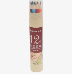 Multicolor Color Comix Color Pencil 12 Colors