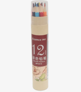 Multicolor Color Comix Color Pencil 12 Colors