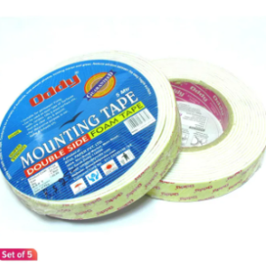 Oddy Double Sided Mounting Foam Tape Set Of 5