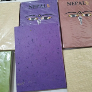 Handmade Nepali lokta paper Diary B5 Size Single Pcs