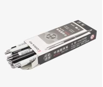 Black Color Comix Ball Pen Pack Of 12