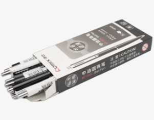 Black Color Comix Ball Pen Pack Of 12