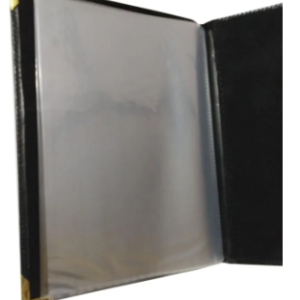 Stationery Ghar A4 Size Menu Book 6 pocket Use For Restaurant, Cafe And Hotel