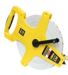 100 Meter Fiber Measuring Tape