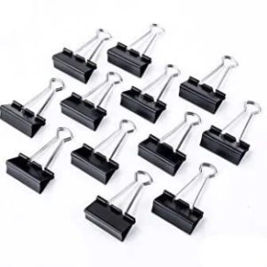 Binder Clips 19 Mm small Size 12 Pcs In Pack